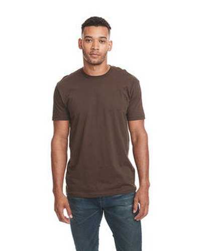Next Level Apparel 3600 Unisex Cotton T-Shirt - Dark Chocolate - HIT a Double