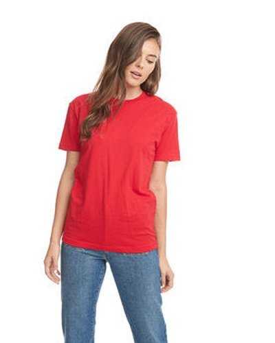 Next Level Apparel 3600 Unisex Cotton T-Shirt - Red - HIT a Double