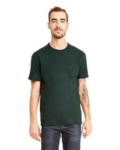 Next Level Apparel 3605 Unisex Pocket Crew - Forest Green - HIT a Double