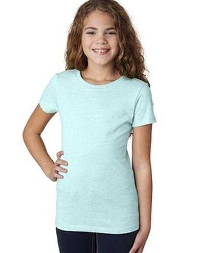Next Level Apparel 3712 Youth Princess CVC T-Shirt - Ice Blue - HIT a Double