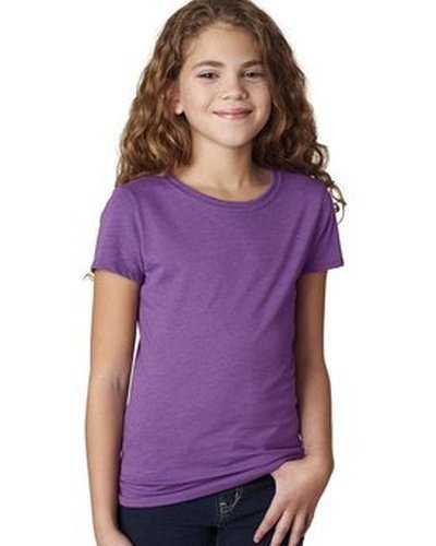 Next Level Apparel 3712 Youth Princess CVC T-Shirt - Purple Berry - HIT a Double