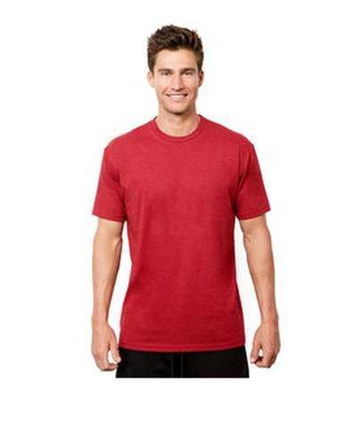 Next Level Apparel 4210 Unisex Eco Performance T-Shirt - Heather Red - HIT a Double
