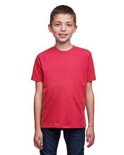 Next Level Apparel 4212 Youth Eco Performance Crewneck T-Shirt - Heather Red - HIT a Double