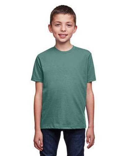 Next Level Apparel 4212 Youth Eco Performance Crewneck T-Shirt - Royal Pine - HIT a Double