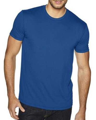 Next Level Apparel 6410 Men&#39;s Sueded Crew - Cool Blue - HIT a Double