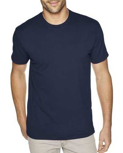 Next Level Apparel 6410 Men's Sueded Crew - Midnight Navy - HIT a Double
