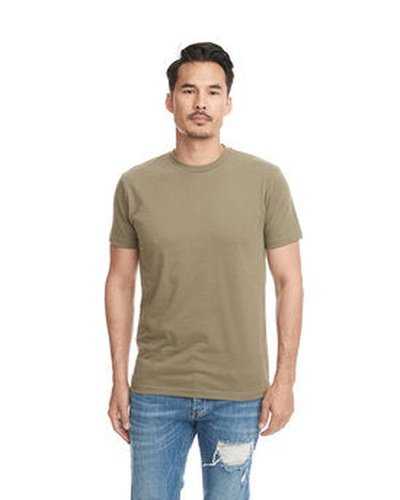 Next Level Apparel 6410 Men's Sueded Crew - Military Green - HIT a Double