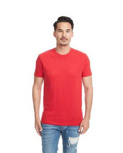 Next Level Apparel 6410 Men's Sueded Crew - Red - HIT a Double