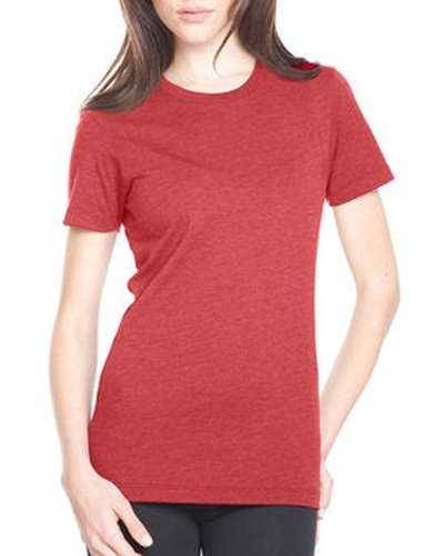 Next Level Apparel 6610 Ladies' CVC T-Shirt - Cardinal - HIT a Double