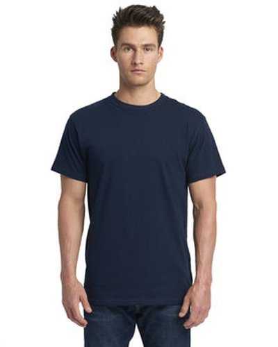 Next Level Apparel 7410S Adult Power Crew T-Shirt - Midnight Navy - HIT a Double