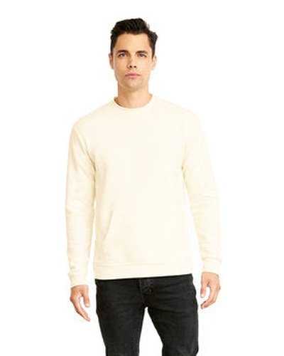 Next Level Apparel 9001 Unisex Santa Cruz Pocket Sweatshirt - Natural - HIT a Double