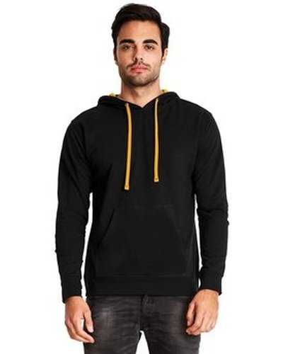 Next Level Apparel 9301 Unisex French Terry Pullover Hoodie - Black Gold - HIT a Double