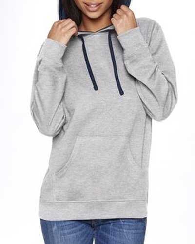 Next Level Apparel 9301 Unisex French Terry Pullover Hoodie - Heather Gr Mid Ny - HIT a Double