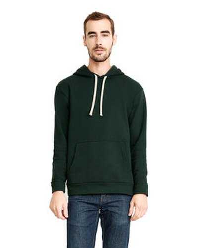 Next Level Apparel 9303 Unisex Santa Cruz Pullover Hooded Sweatshirt - Forest Green - HIT a Double