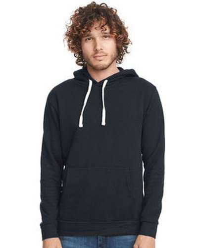 Next Level Apparel 9303 Unisex Santa Cruz Pullover Hooded Sweatshirt - Graphite Black - HIT a Double