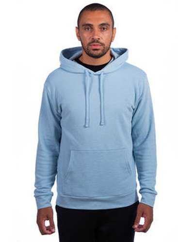 Next Level Apparel 9304 Adult Sueded French Terry Pullover Sweatshirt - Stonewash Denim - HIT a Double