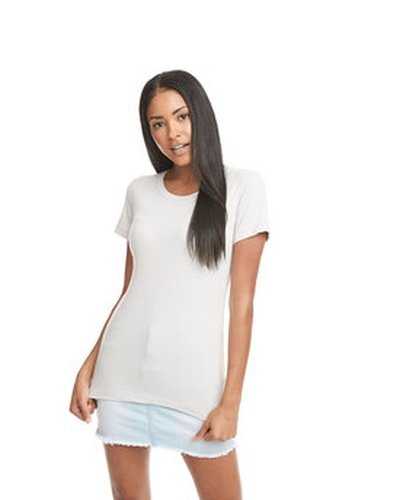 Next Level Apparel N1510 Ladies&#39; Ideal T-Shirt - Silver - HIT a Double