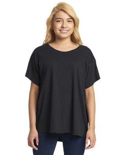 Next Level Apparel N1530 Ladies' Ideal Flow T-Shirt - Black - HIT a Double