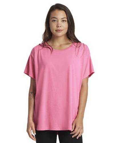 Next Level Apparel N1530 Ladies&#39; Ideal Flow T-Shirt - Hot Pink - HIT a Double