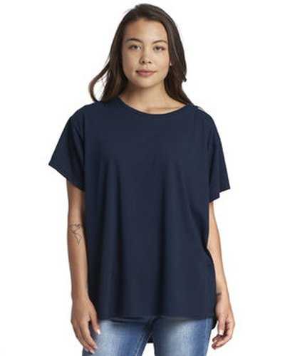 Next Level Apparel N1530 Ladies' Ideal Flow T-Shirt - Midnight Navy - HIT a Double