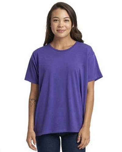 Next Level Apparel N1530 Ladies&#39; Ideal Flow T-Shirt - Purple Rush - HIT a Double