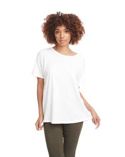 Next Level Apparel N1530 Ladies' Ideal Flow T-Shirt - White - HIT a Double
