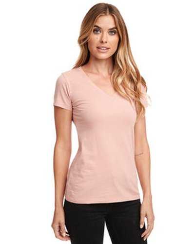 Next Level Apparel N1540 Ladies&#39; Ideal V - Desert Pink - HIT a Double
