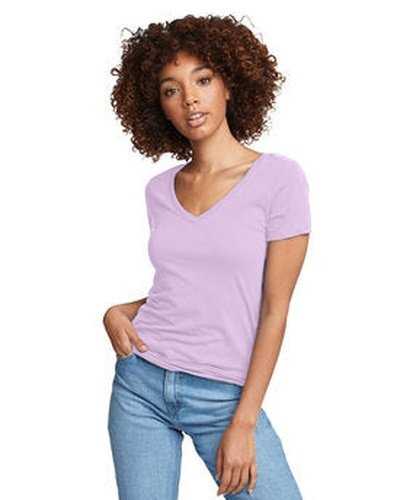 Next Level Apparel N1540 Ladies&#39; Ideal V - Lilac - HIT a Double