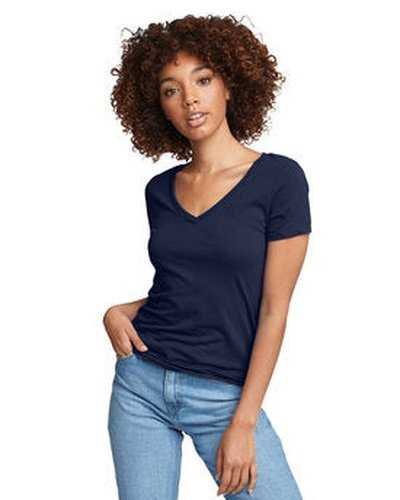 Next Level Apparel N1540 Ladies' Ideal V - Midnight Navy - HIT a Double