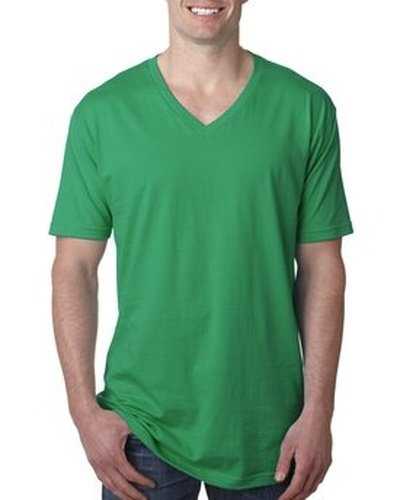 Next Level Apparel N3200 Men's Cotton V - Kelly Green - HIT a Double