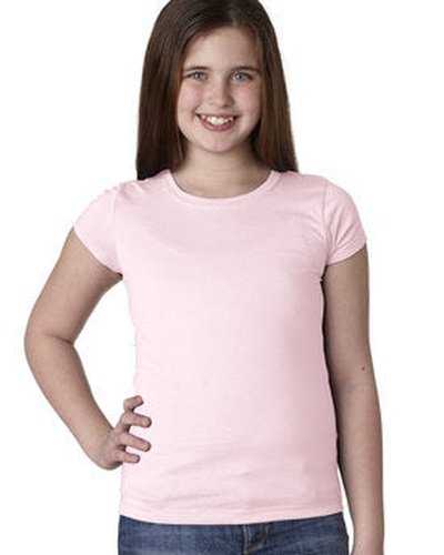 Next Level Apparel N3710 Youth Girls Princess T-Shirt - Light Pink - HIT a Double