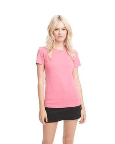 Next Level Apparel N3900 Ladies&#39; Boyfriend T-Shirt - Hot Pink - HIT a Double