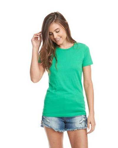 Next Level Apparel N3900 Ladies' Boyfriend T-Shirt - Kelly Green - HIT a Double