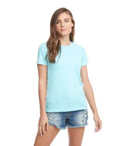 Next Level Apparel N3900 Ladies&#39; Boyfriend T-Shirt - Light Blue - HIT a Double
