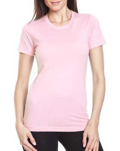 Next Level Apparel N3900 Ladies&#39; Boyfriend T-Shirt - Light Pink - HIT a Double