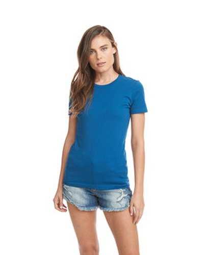 Next Level Apparel N3900 Ladies' Boyfriend T-Shirt - Turquoise - HIT a Double