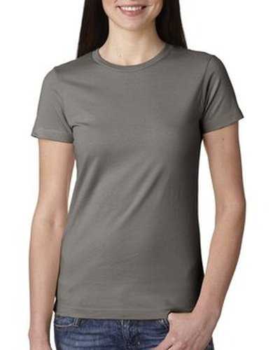 Next Level Apparel N3900 Ladies&#39; Boyfriend T-Shirt - Warm Gray - HIT a Double
