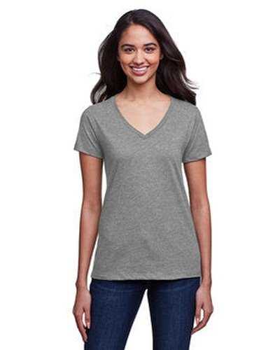 Next Level Apparel N4240 Ladies&#39; Eco Performance T-Shirt - Dark Heather Gray - HIT a Double