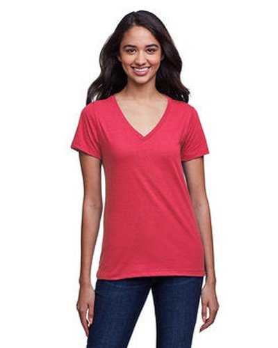 Next Level Apparel N4240 Ladies' Eco Performance T-Shirt - Heather Red - HIT a Double