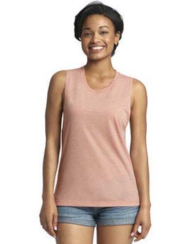 Next Level Apparel N5013 Ladies' Festival Muscle Tank - Desert Pink - HIT a Double