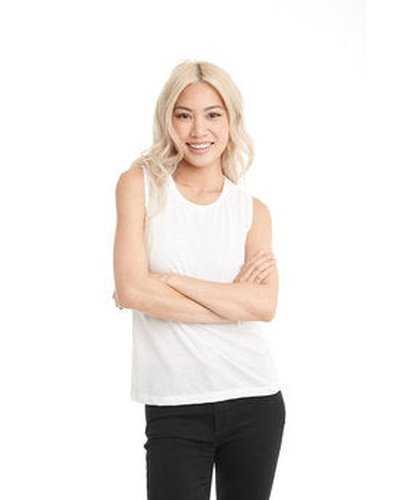 Next Level Apparel N5013 Ladies' Festival Muscle Tank - White - HIT a Double