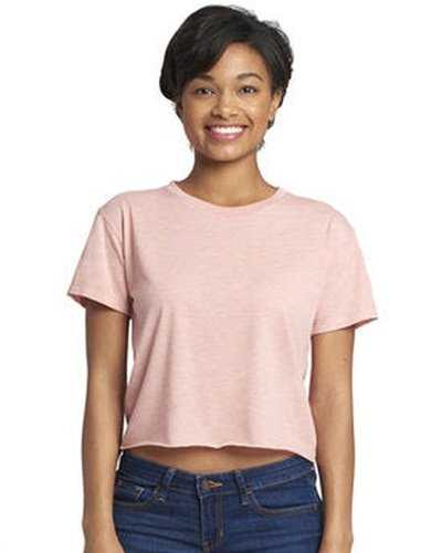 Next Level Apparel N5080 Ladies' Festival Cali Crop T-Shirt - Desert Pink - HIT a Double