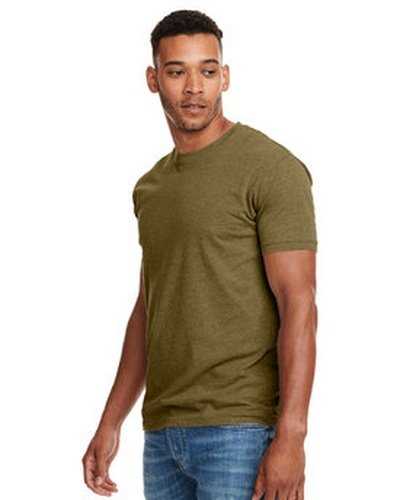 Next Level Apparel N6210 Unisex CVC Crewneck T-Shirt - Military Green - HIT a Double
