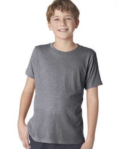 Next Level Apparel N6310 Youth Triblend Crew - Premium Heather - HIT a Double