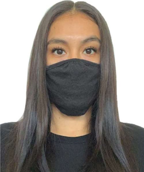 Next Level M100 Face Mask Pkg 48 - Heather Black - HIT a Double