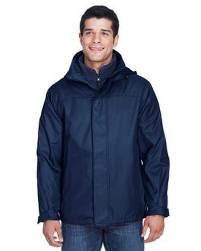 North End 88130 Adult 3-In-1 Jacket - Midnight Navy - HIT a Double