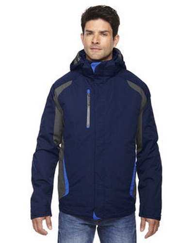 North End 88195 Men&#39;s Height 3-In-1 Jacket with Insulated Liner - Night - HIT a Double