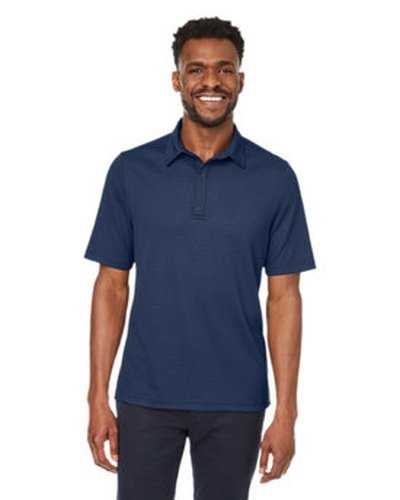 North End NE102 Men's Replay Recycled Polo - Navy - HIT a Double