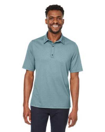 North End NE102 Men's Replay Recycled Polo - Opal Blue - HIT a Double