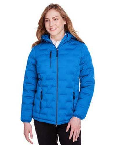 North End NE708W Ladies' Loft Puffer Jacket - Olym Blue Carbon - HIT a Double